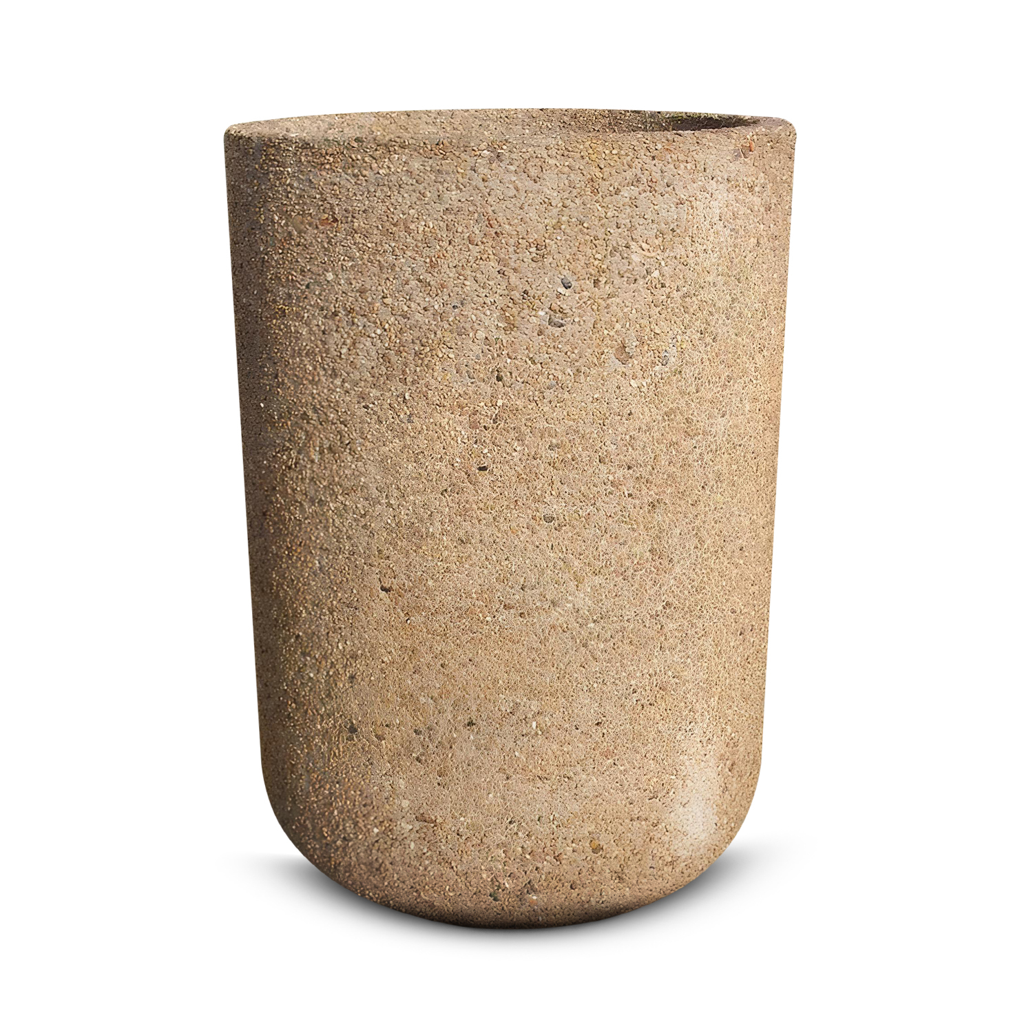 24 D x 33 H Round Concrete Planter