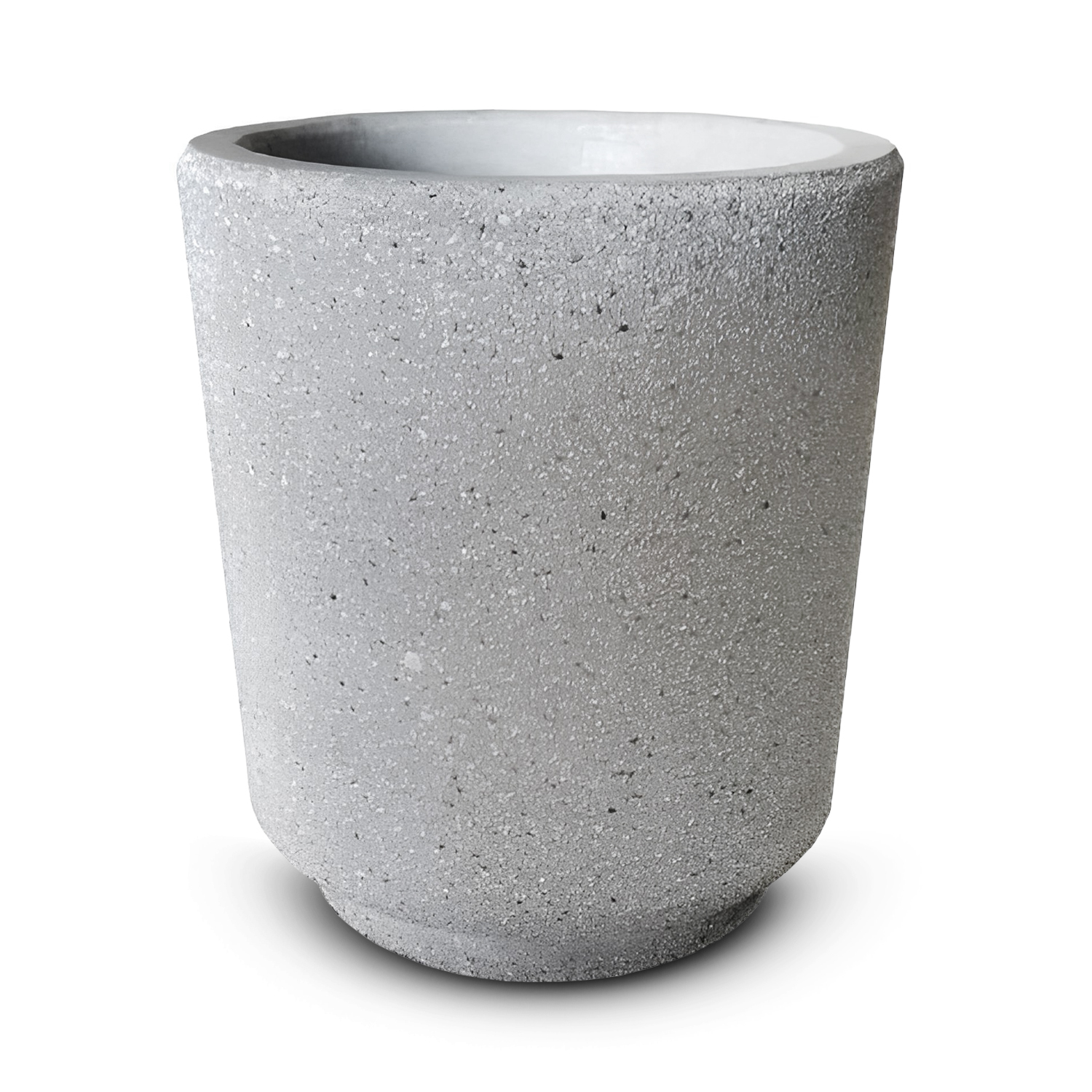 26 D x 30 H Round Concrete Planter saftey