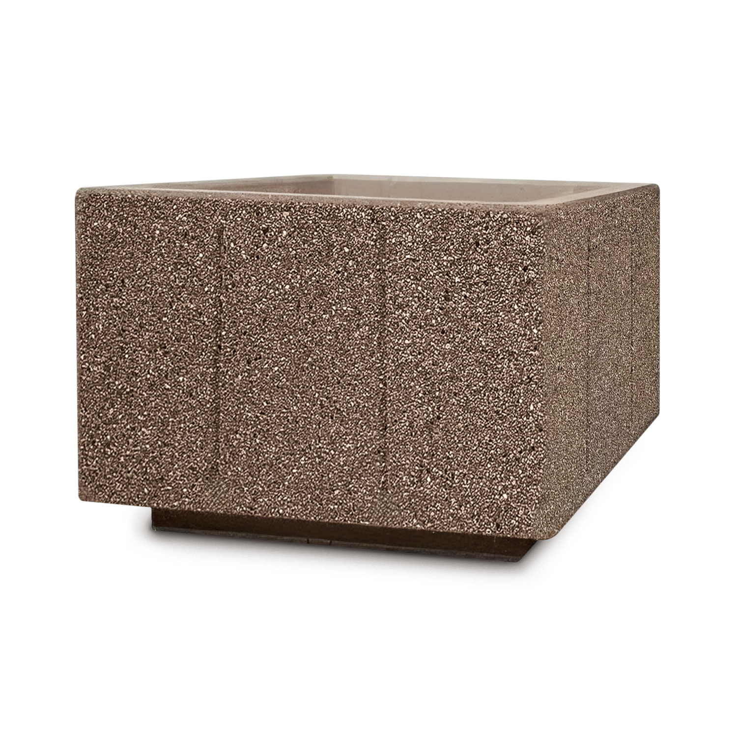 STONE CAST Square Concrete Planter 36 L x 36 W x 24 H