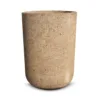 24 D x 33 H Round Concrete Planter