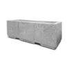 6 Security Planter w Forklift Knockouts 72 L x 24 W x 24 H 5