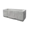 6 Security Planter w Forklift Knockouts 72 L x 24 W x 24 H 4 2