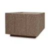 STONE CAST Square Concrete Planter 36 L x 36 W x 24 H